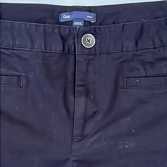 GAP Womens Black Shorts with pockets Size 12 Summer Casual - Picture 2 of 8